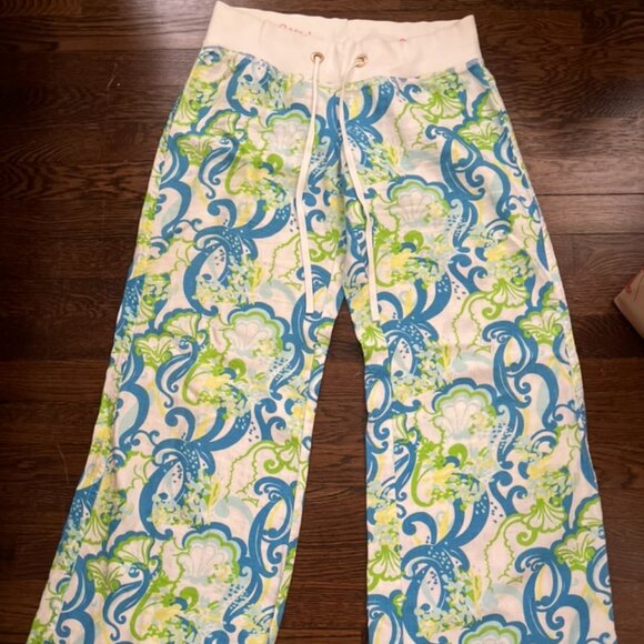 Lilly Pulitzer Pants - Lily Pulitzer Flower Beach Pant